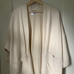 100% Hemp Cardigan, Handmade in Western Canada by Korinne Vader, One Size